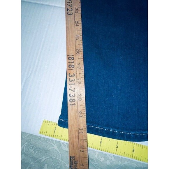 Men's PAIGE Federal Denim Jeans Blue Straight Leg Stretch Size 32 Fits 33x31 - Picture 9 of 16